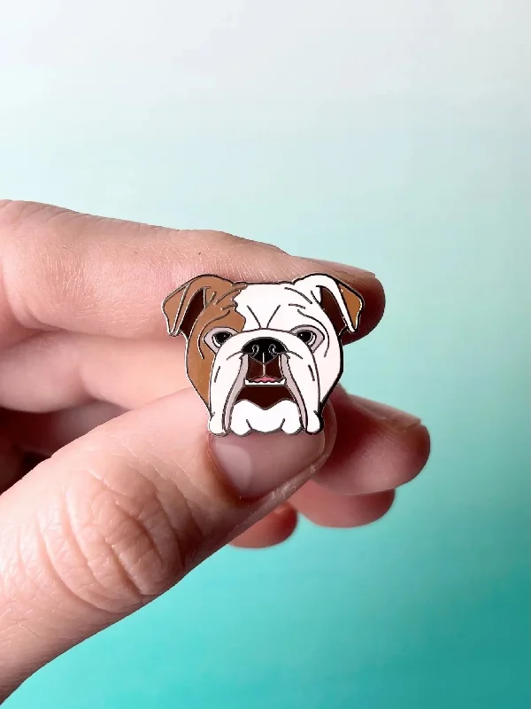 - Pet vitamin complex nutrition tabletsEnglish Bulldog Enamel Pin