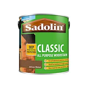 Pet ProductsSadolin Classic Wood Protection 2.5 Litre - African Walnut