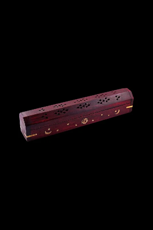 - ​​Christmas pet Christmas clothing12 Inch Celestial Coffin Incense Burner - Red