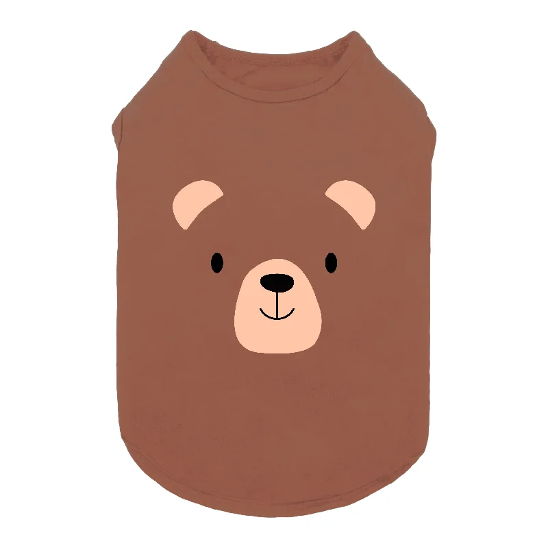 - Automatic temperature adjustment cat bedBrown Bear Dog Shirt