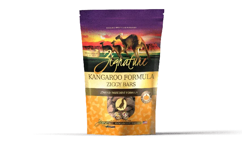 - Dog food online shopping recommendationZignature Ziggy Bars - Kangaroo Formula Dog Treats 340g - Dog food online shopping recommendationZignature Ziggy Bars - Kangaroo Formula Dog Treats 340g