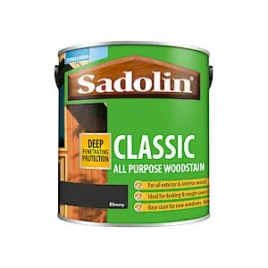 - Remote interactive pet feederSadolin Classic Wood Protection 2.5 Litre - Ebony