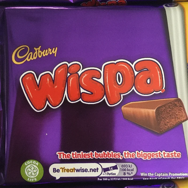 - Cat stress soothing spray12x Cadburys Wispa Bars (3 Packs of 4x30.5g)