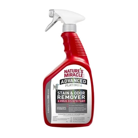 - Climbing pet constant temperature heating padNature's Miracle Advanced Platinum Stain & Odor Remover & Virus Disinfectant - Dog