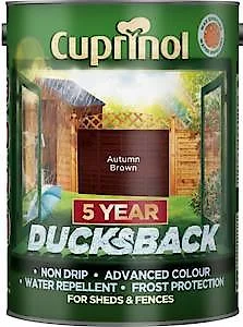 - Pet tear stain cleaning wipesCuprinol Ducksback 5 Year Waterproof For Sheds And Fences, 5 L - Silver Copse - Pet tear stain cleaning wipesCuprinol Ducksback 5 Year Waterproof For Sheds And Fences, 5 L - Silver Copse