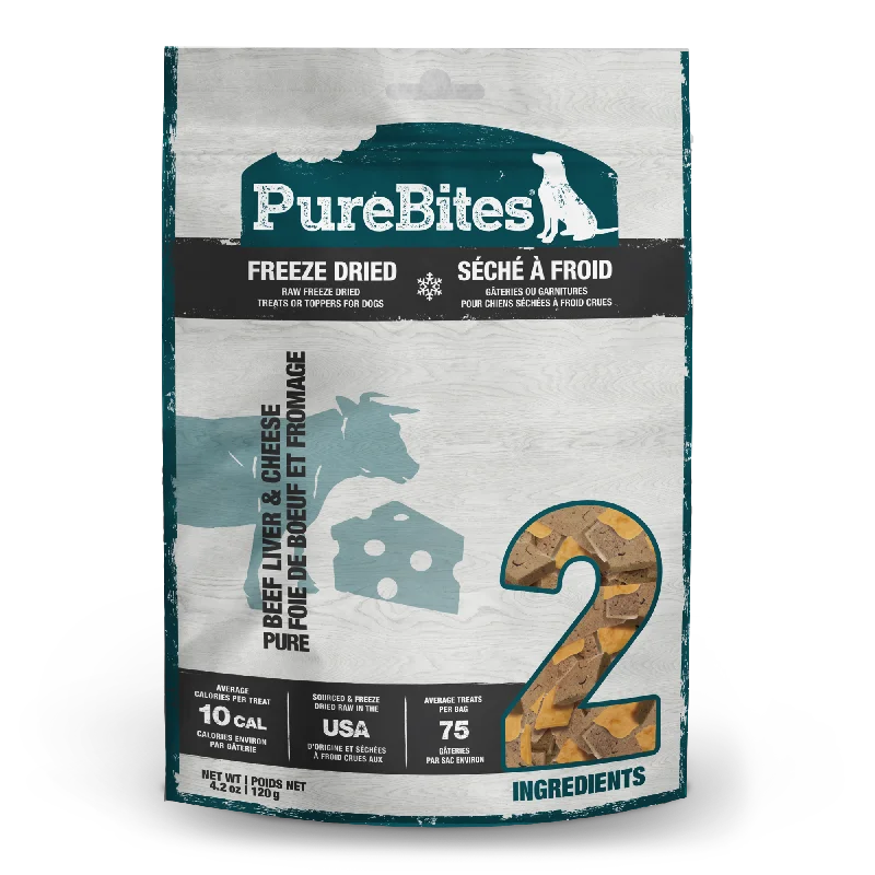 - Dog food for pregnancy and lactationPureBites Freeze Dried Beef & Cheese Dog