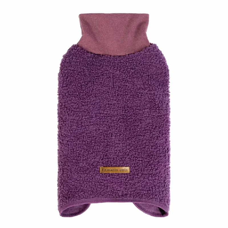 ---Sherpa Turtleneck Dog Sweater
