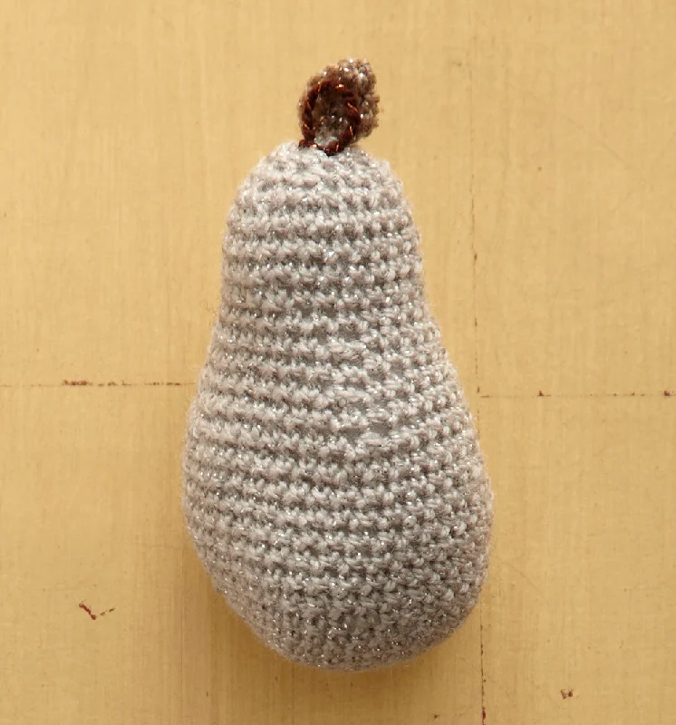 ---Pear Sachet Pattern (Crochet)