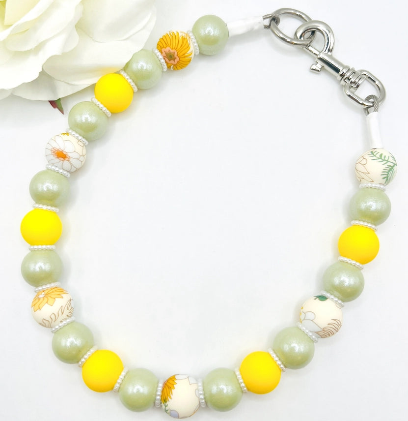 Classification by season or weather:1930's Flora Vintage Glam Beaded Collar