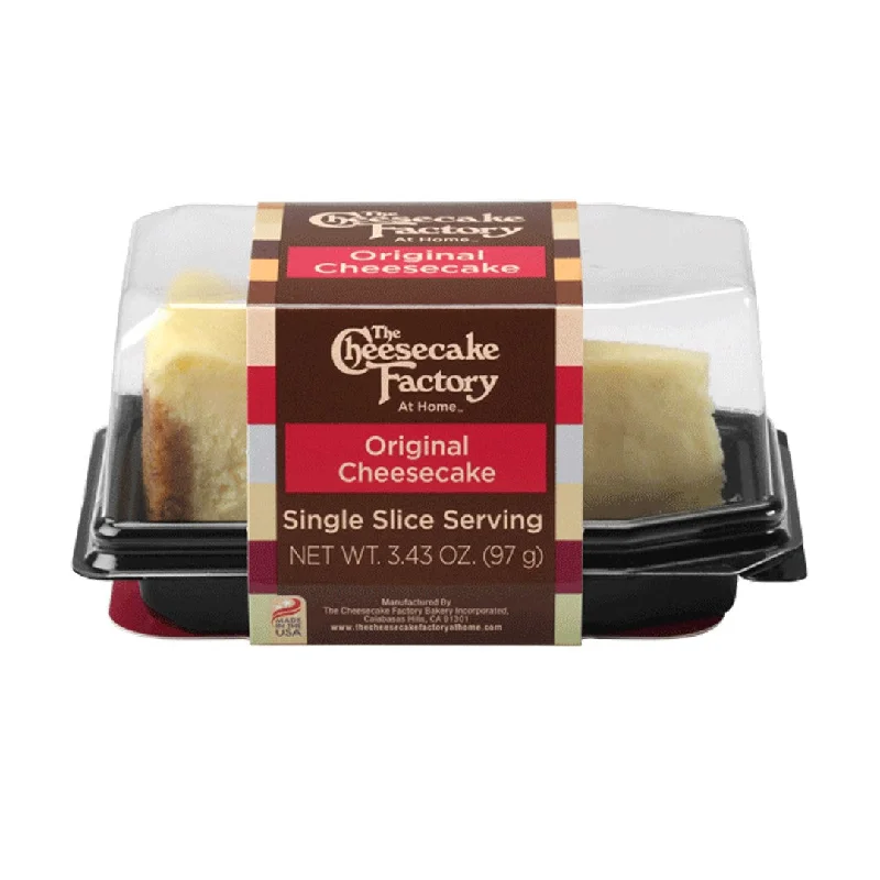 - Remote interactive pet feederTHE CHEESE CAKE FACTORY ORIGINAL CHEESE CAKE SLICE
