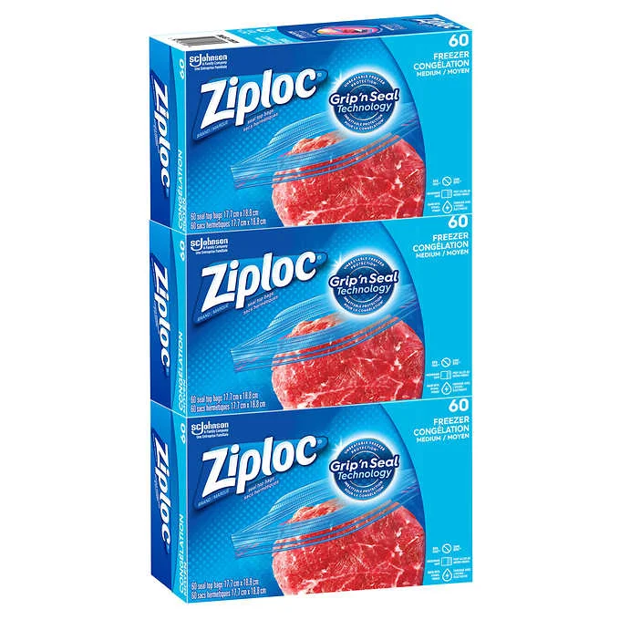- Durable nylon dog leash wholesaleZiploc Easy Open Medium Freezer Bags 3 packs of 60 - Durable nylon dog leash wholesaleZiploc Easy Open Medium Freezer Bags 3 packs of 60