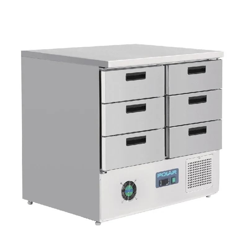  -Non-contact cat thermometerPolar G-Series Refrigerated Counter with 6 Drawers 240Ltr