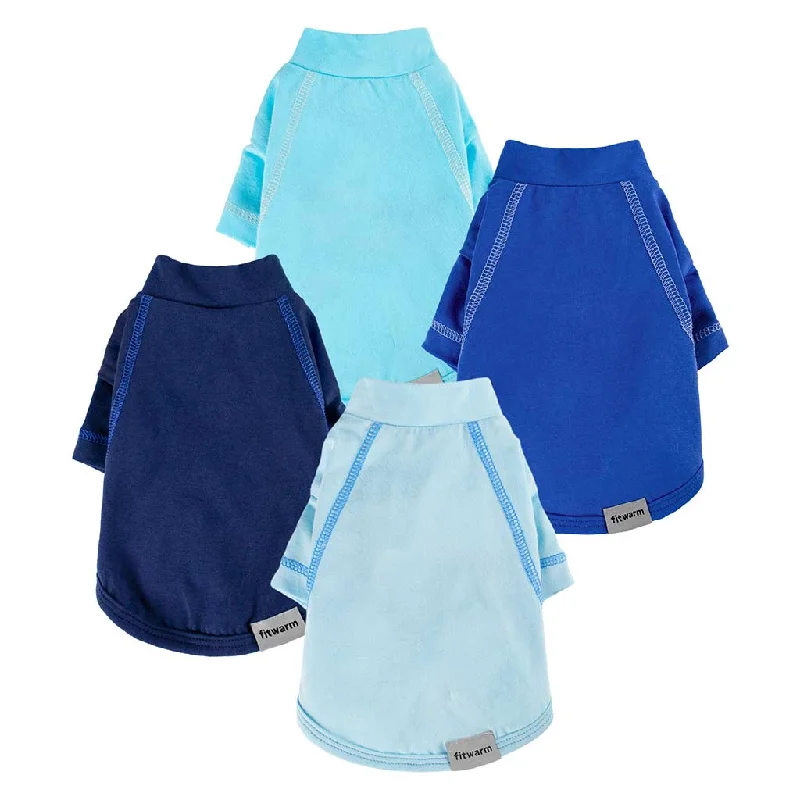 - Summer pet ice mat4 Pack Blue Dog Shirts
