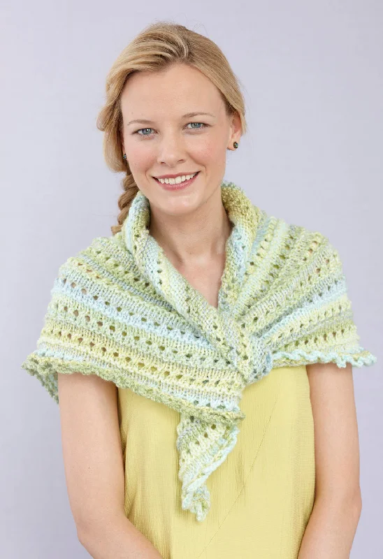- Natural latex pet mattressChianti Shawl Pattern (Knit) - Version 2