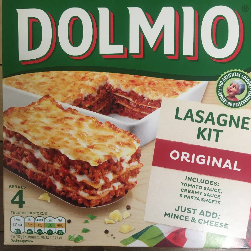 - Custom pet birthday cakeDolmio Original Lasagne Family Meal Kit 807g