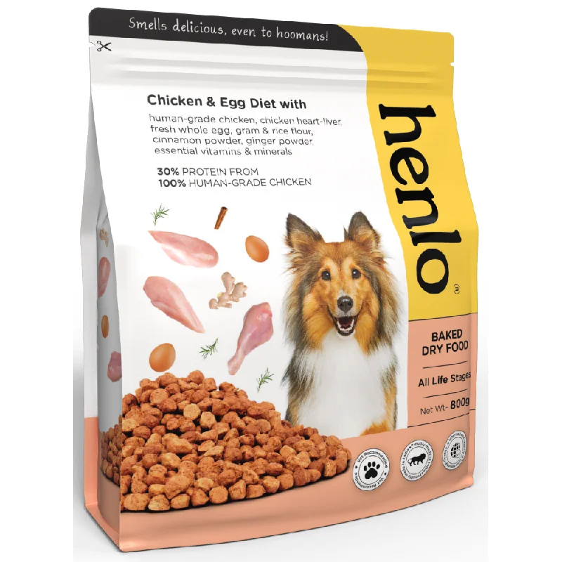  -Explosion-proof leash FOR LARGE dogsHenlo Chicken and Egg Baked Dry Food for Adult Dogs & Puppies | 100% Human Grade Ingredients