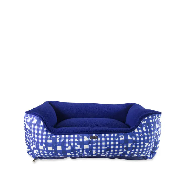 Pet custom clothesKate Spade Navy Daisy Gingham Bed
