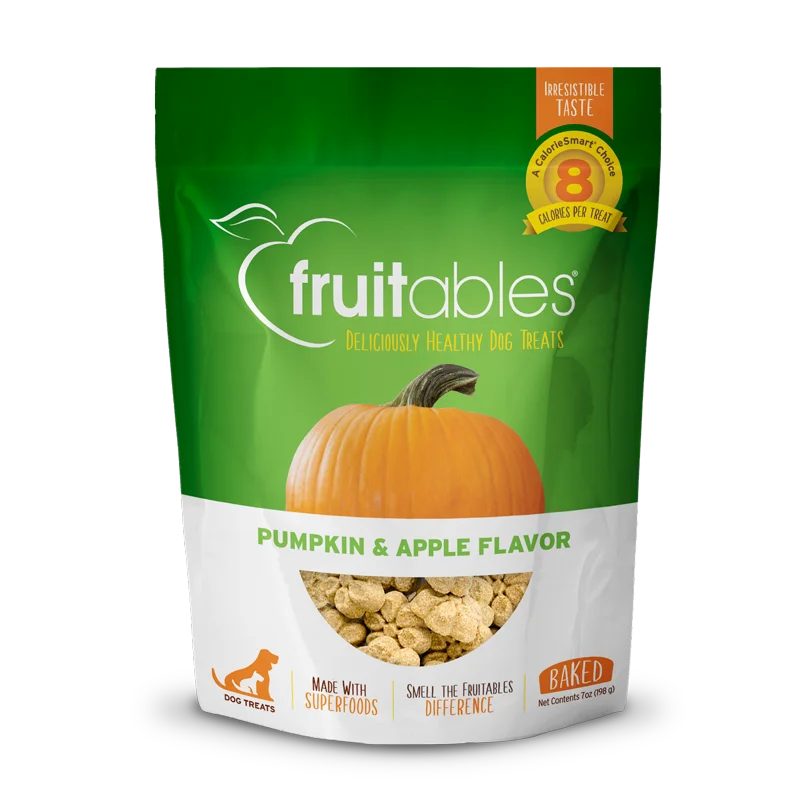 - Food for picky dogsFruitables Baked Treats Pumpkin & Apple 198.5g