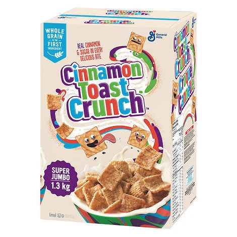 - Degradable pet feces bagGeneral Mills Cinnamon Toast Crunch Cereal Jumbo Pack 1.3 kg