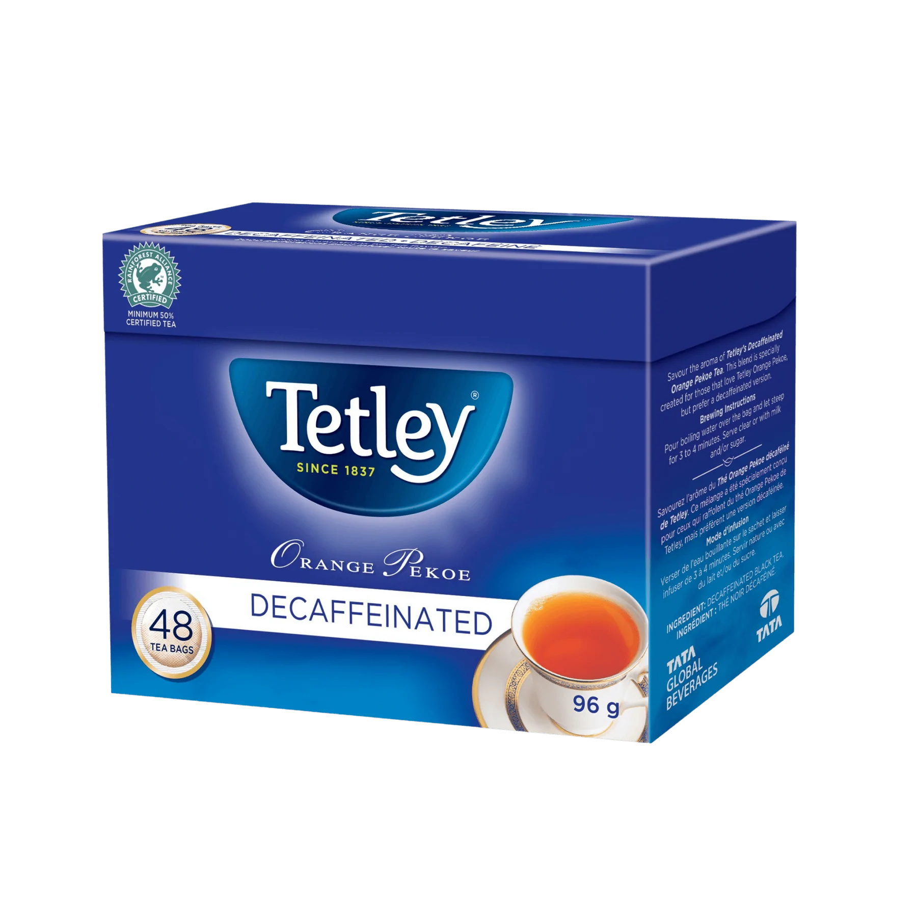 - Cat anti-jump window safety netOrange Pekoe Decaffeinated Tea