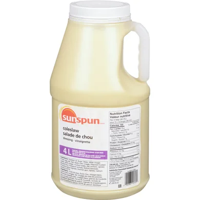 - Pet tear stain cleaning wipesSUNSPUN Coleslaw Dressing