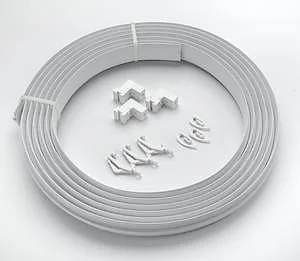 - Rabbit grass rack to prevent waste food boxUniv Pvc Track+Fitt Coil 500Cm