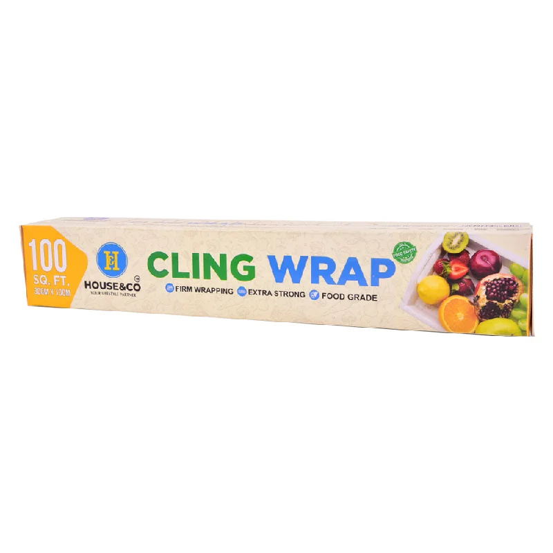- Smart cat litter box with automatic cleaningHOUSE & CO CLING WRAP 30CM 100FT