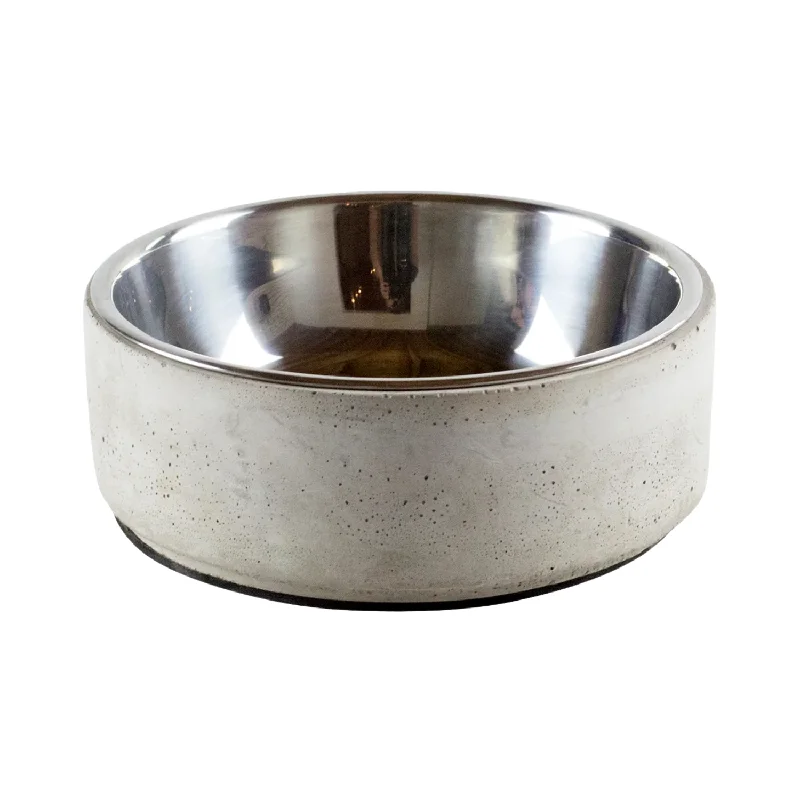 - Cat stress soothing sprayStainless Steel Bowl On Concrete Base