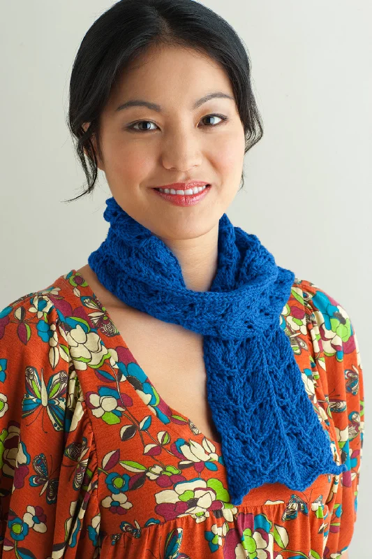 - Automatic induction pet water dispenserDeep Blue Lace Scarf Pattern (Knit)