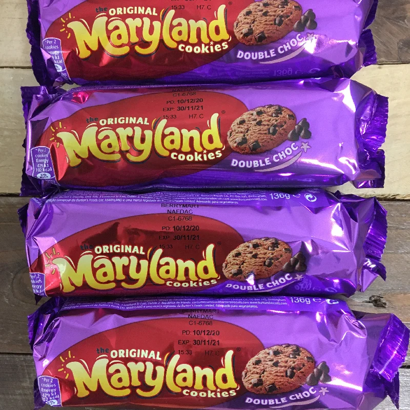 - Pet smart GPS locator4x Maryland Double Chocolate Chip Cookies (4x136g)