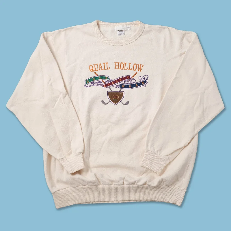 - Rabbit grass rack to prevent waste food boxVintage Quail Hollow Sweater Large / XLarge