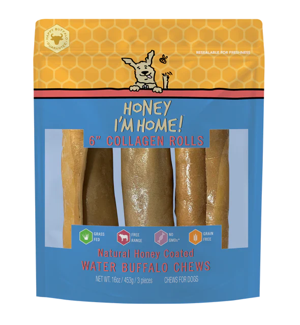 - Pet diabetes prescription foodHoney I’m Home 6" Collagen Rolls