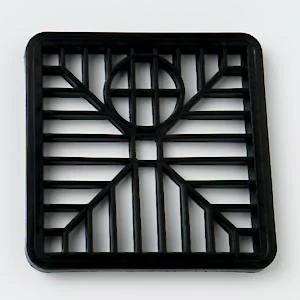 - Foldable and portable cat bagGulley Grids Square 6" Blk Pa373