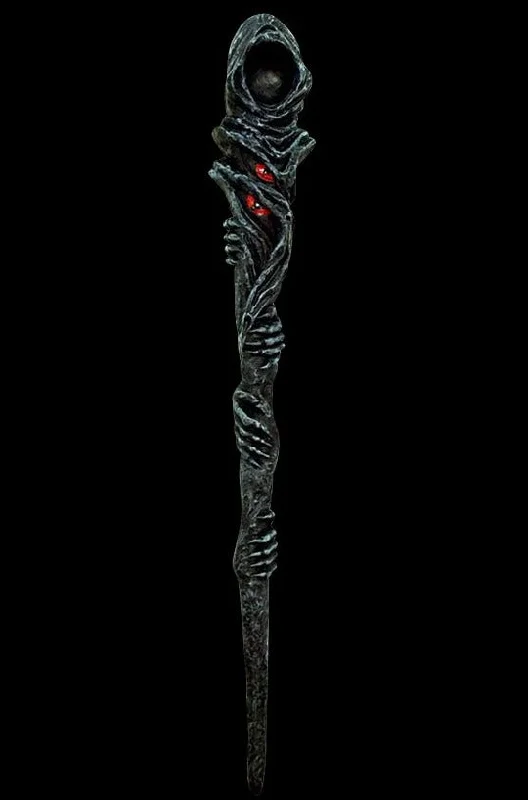---Faceless Hooded Dark Wraith Magic Wand