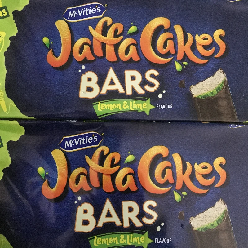 - Summer pet ice mat28x McVitie's Jaffa Cakes Lemon & Lime Flavour Cake Bars (4 Packs of 7 Cakes)