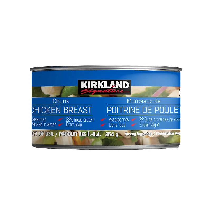 - Degradable pet feces bagKirkland Signature Canned Chicken Breast 6 × 354 g