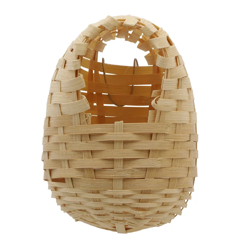 Pet ProductsBamboo Bird Nest for Finches - Large (5.5" × 4.3" × 6.25")
