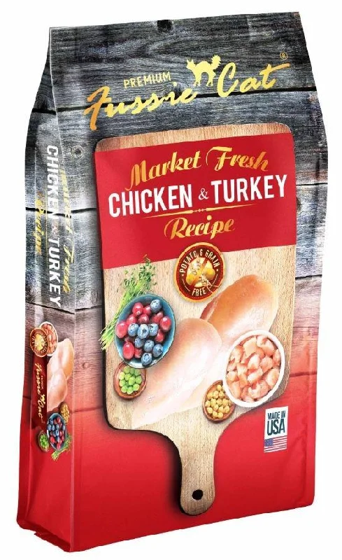 - Parrot climbing and standing wooden frameFussie Cat Market Fresh Chicken & Turkey Recipe Dry Cat Food
