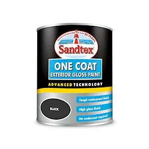 - Custom pet birthday cakeSandtex One Coat Exterior Gloss Paint 750Ml Black