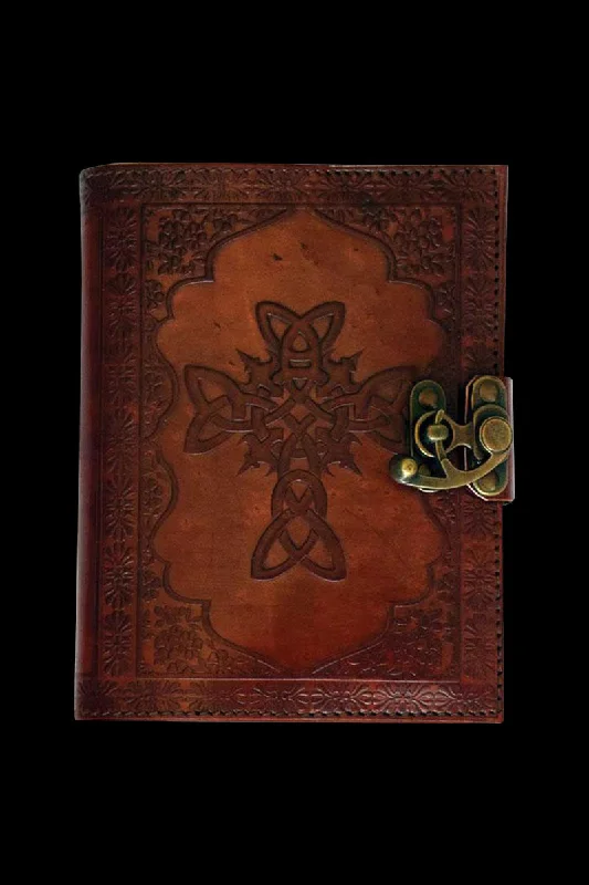 - Dog disposable foam shower gelLeather Embossed Celtic Cross Journal