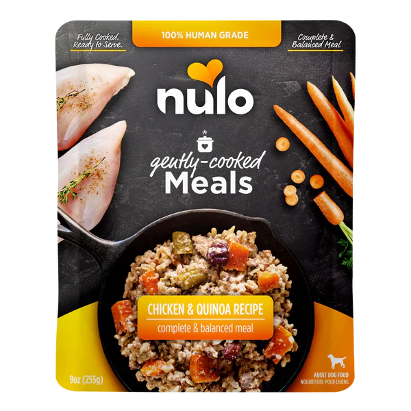 - Dog anti-slip matNulo Gently-Cooked Meals Chicken & Quinoa Recipe