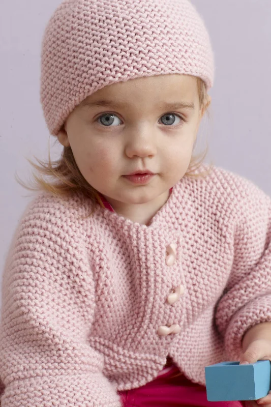 - Dog anti-slip matStrawberry Pink Sideways Cardigan And Hat Pattern (Knit)