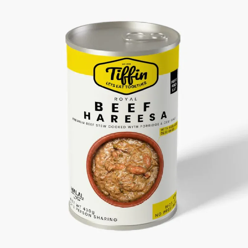 ---TIFFIN BEEF HAREESA READY TO EAT TIN 800 GM