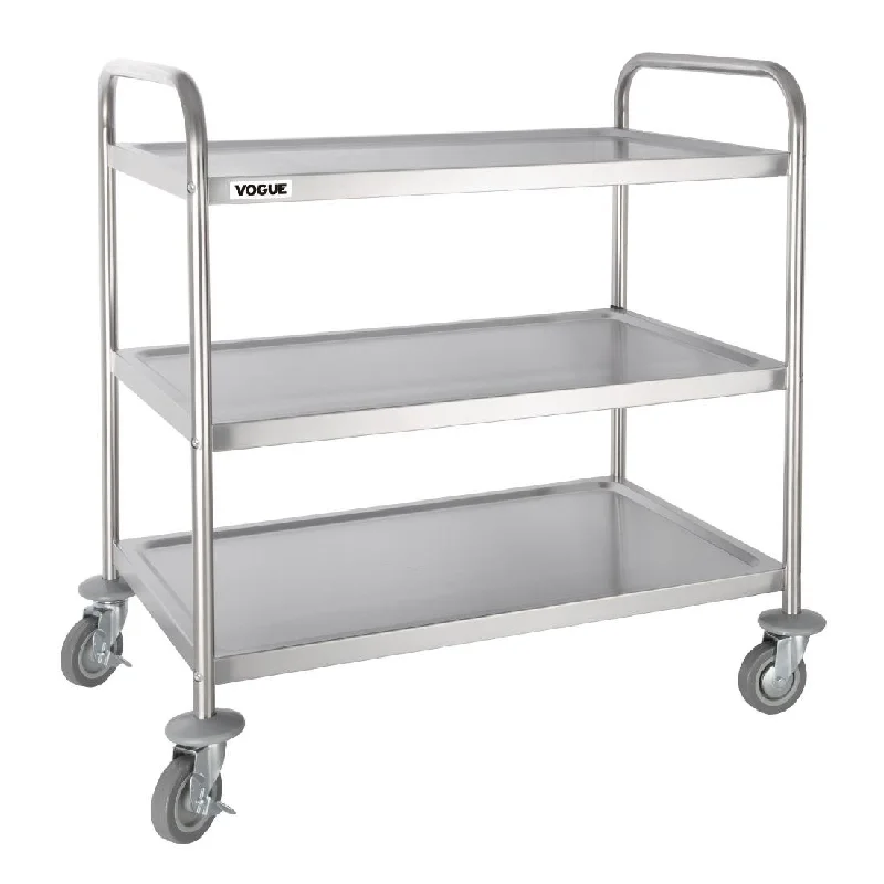 - Pet water dispenser UV sterilization versionVogue Stainless Steel 3 Tier Clearing Trolley Large - Pet water dispenser UV sterilization versionVogue Stainless Steel 3 Tier Clearing Trolley Large