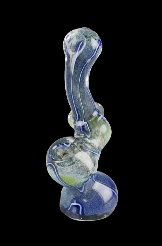 - ​​Pet toys under    yuanWorked Fritted Bubbler Hand Pipe - Boomer