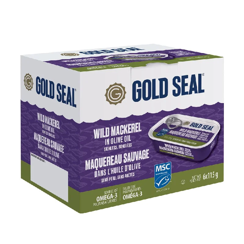 - Winter warm clothes for short-haired dogsGold Seal Mackerel in Olive Oil 6x115g