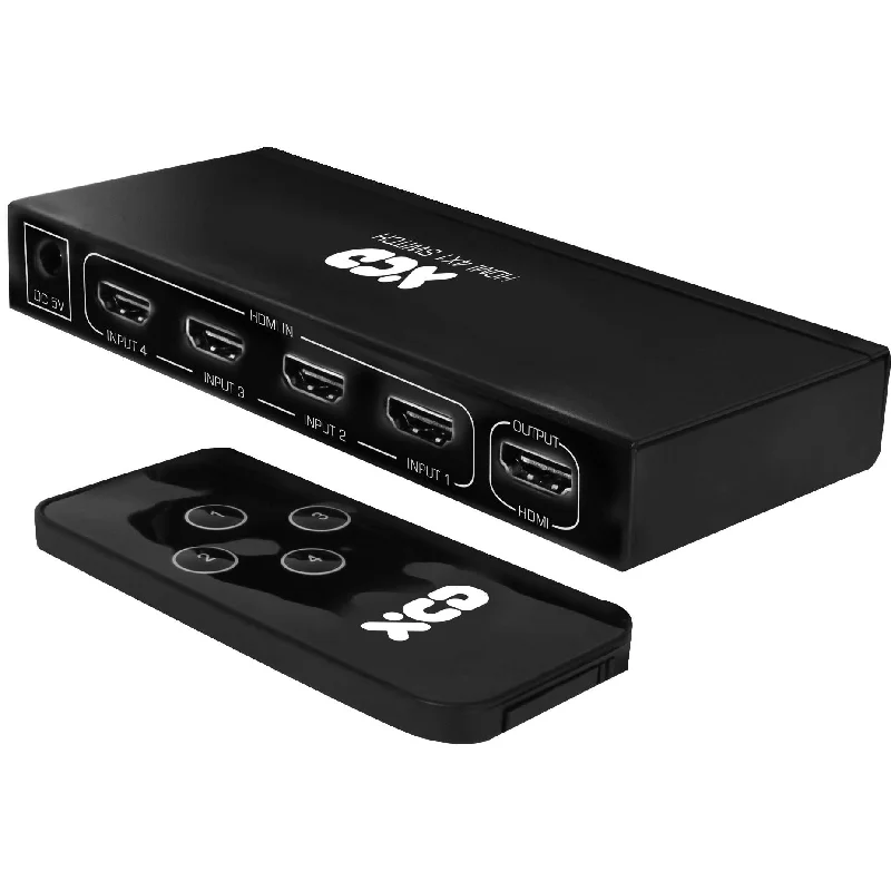 - Remote interactive pet feederXCD Essentials HDMI 4 to 1 Splitter with Remote V2