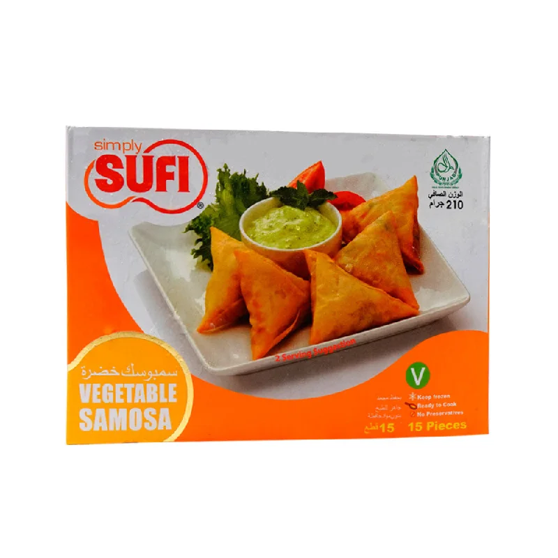  -Splash-proof food bowl AND Anti-choking slow food bowlSUFI VEGETABLE SAMOSA 210GM