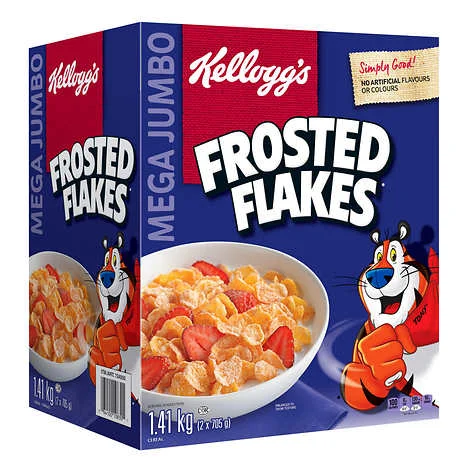 - Cat stress soothing sprayKellogg's Frosted Flakes