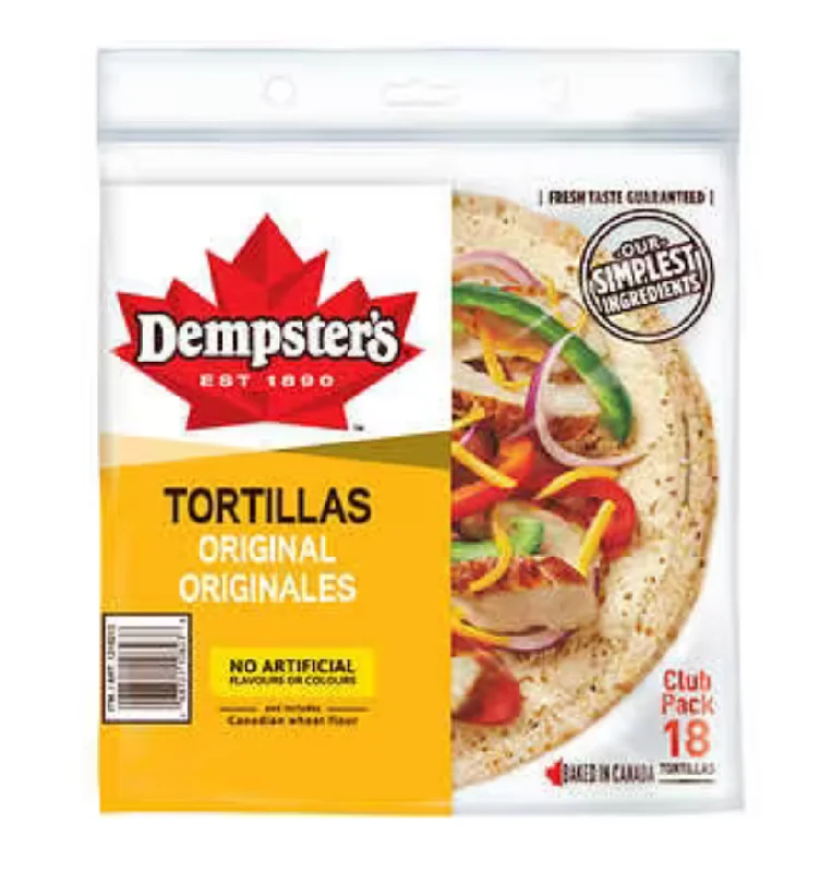 - Pet monitor with cameraDempsters 10-in White Tortillas